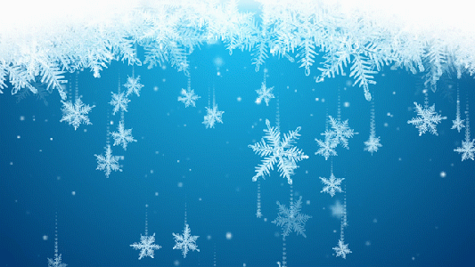 冬天雪花gif