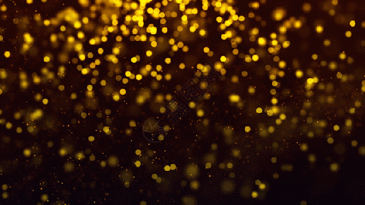 黄金粒子gif图片