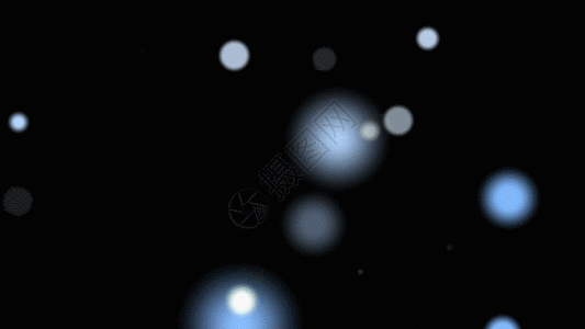 粒子光斑背景GIF图片