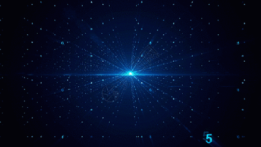 实验科技科技光晕粒子gif高清图片