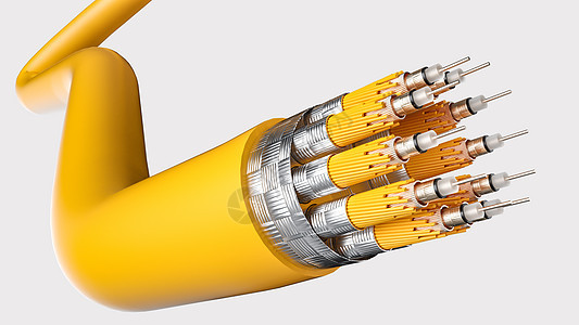 3d科技光纤场景图片