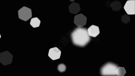 白色光斑白色六角光斑GIF高清图片