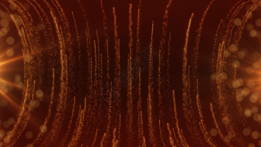 红色粒子背景GIF图片