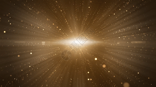 棕色粒子光线四射GIF图片