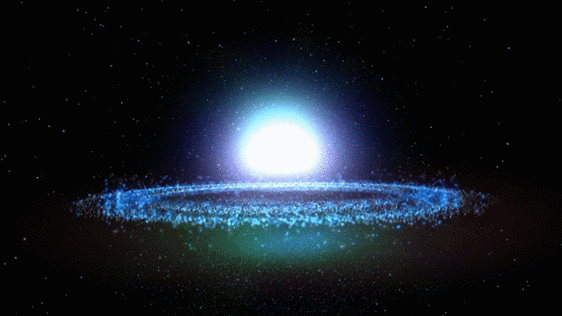 粒子星空背景GIF图片