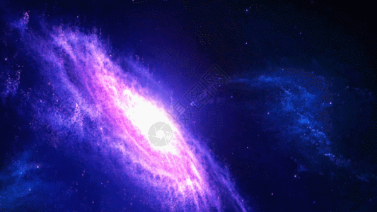 粒子云光线发射动画GIF图片