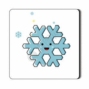 雪花图标gif图片素材
