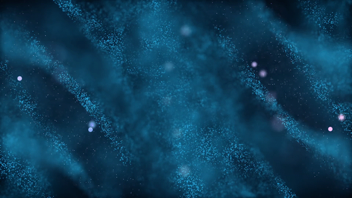 蓝色粒子动画GIF图片