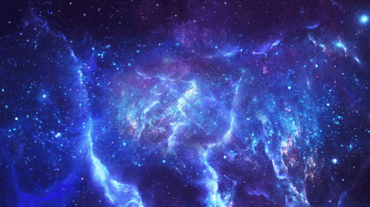 粒子星空素材GIF图片