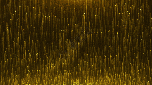 金色大气粒子特效GIF图片
