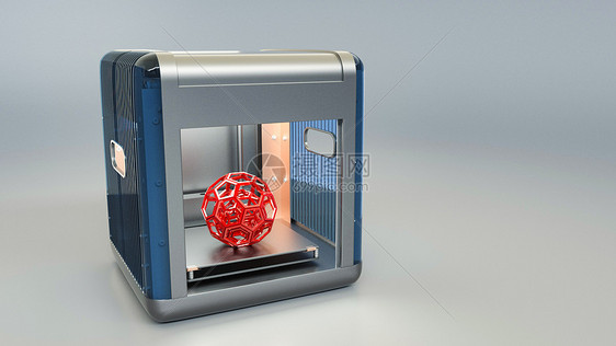 现代专业塑料3D打印机图片