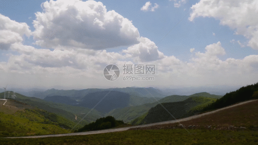 高山延迟摄影gif