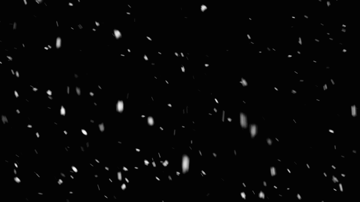 大雪纷飞雪花粒子GIF图片