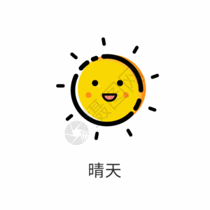 央视天气播报晴天gif高清图片