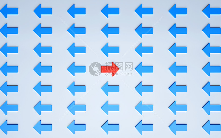 抽象创意独角兽场景图片