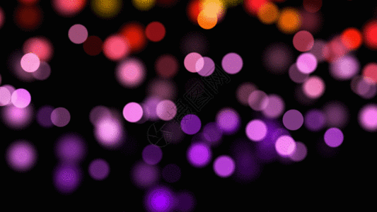 粒子球光斑GIF图片
