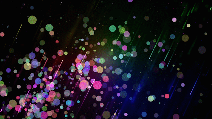 绚丽多彩粒子动画gif