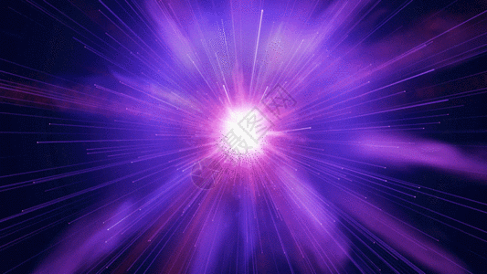 绚丽粒子光线散射动画gif图片素材