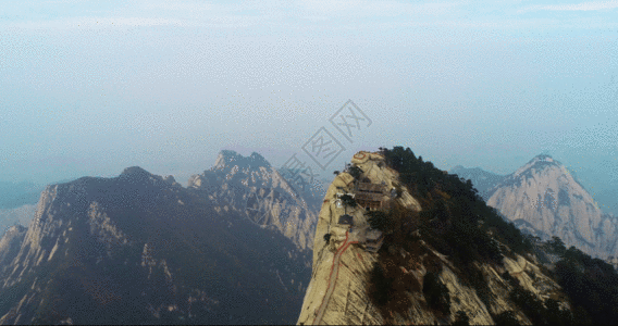 西岳华山 GIF图片