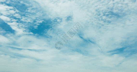 蓝天白云飞机蓝天白云GIF高清图片