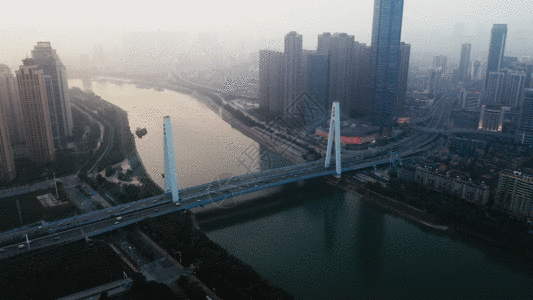 武汉月湖桥GIF图片