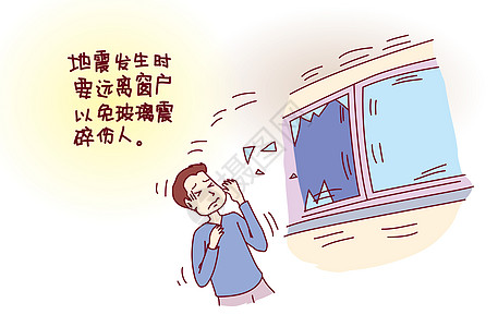 地震知识漫画高清图片