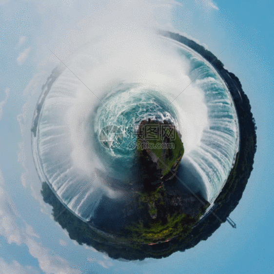 尼亚加拉大瀑布gif图片