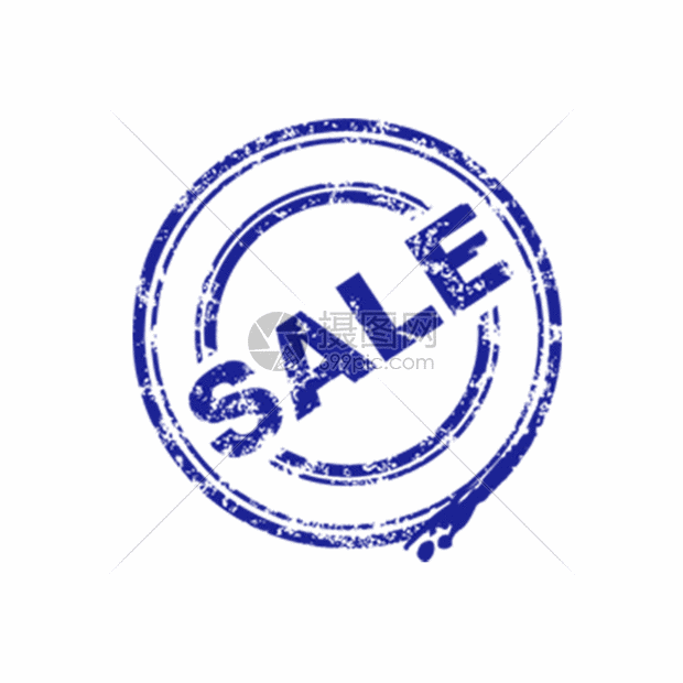 打折促销标签印章gif