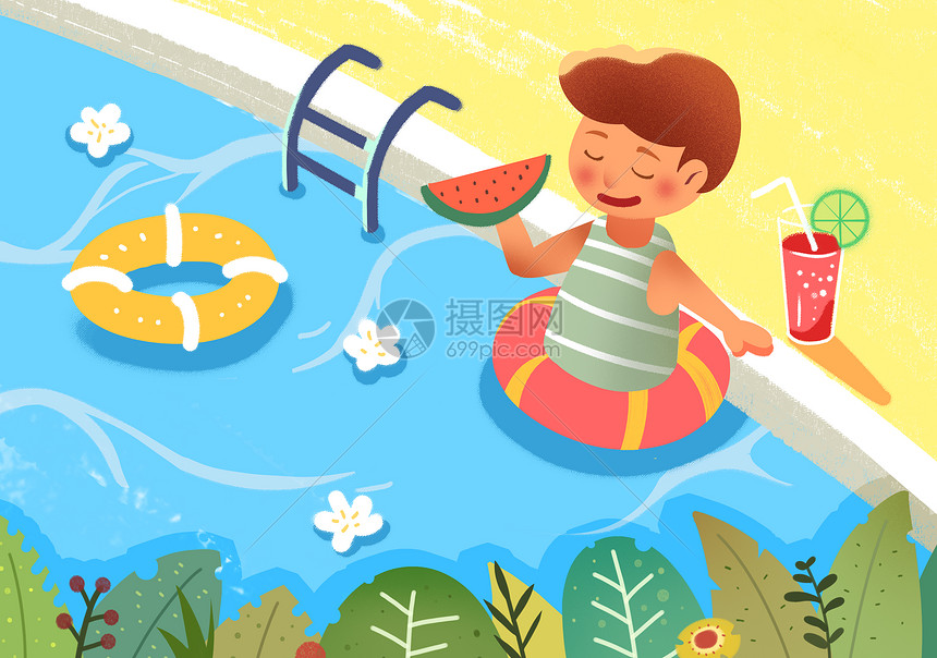 夏天避暑