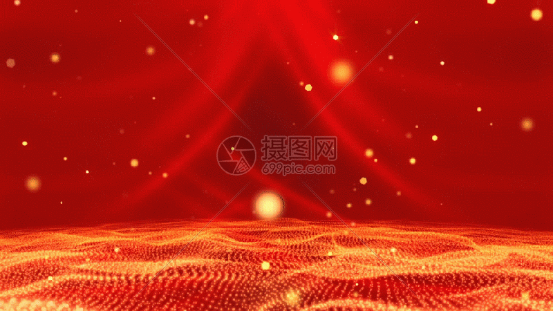 党政颁奖晚会舞台背景gif