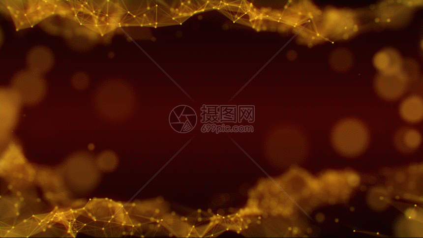 红色粒子背景gif