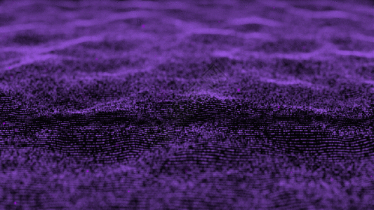 紫色唯美粒子GIF图片