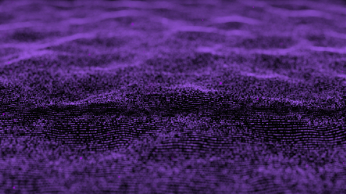 紫色唯美粒子GIF图片
