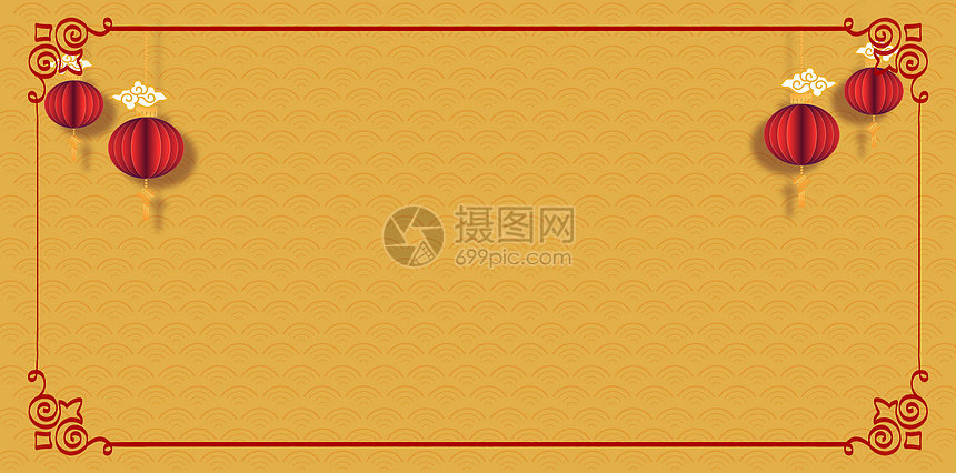 中国风边框背景图片
