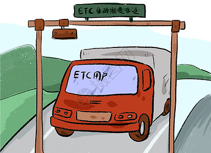 ETC全国联网背景图片