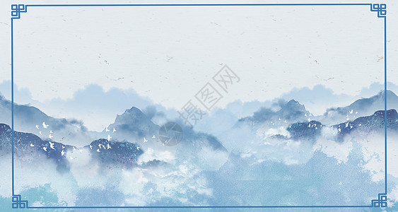 中式边框中国风边框背景设计图片