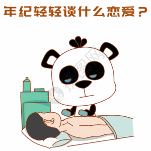 熊猫表情包gif高清图片