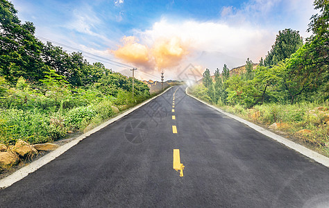 乡村公路背景背景图片