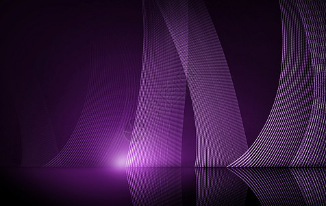 大气紫色线条背景图片