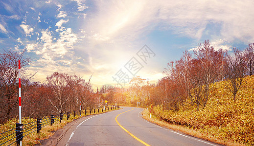 乡村公路背景图片