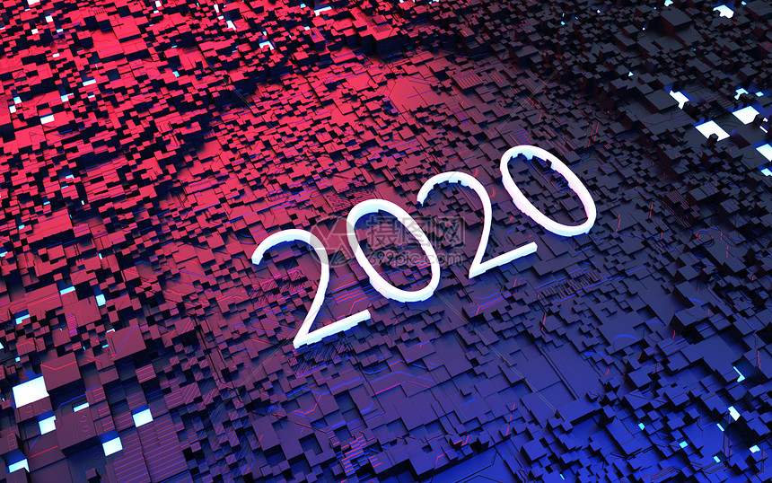 鼠年科技数字2020图片