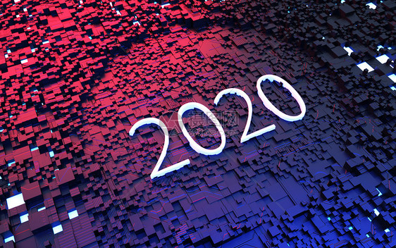 鼠年科技数字2020图片