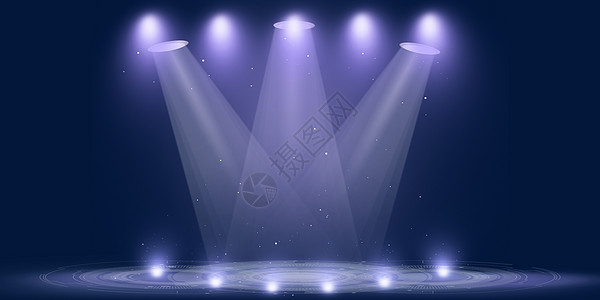 舞台灯光背景高清图片
