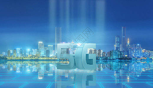 5G城市网络科技图片