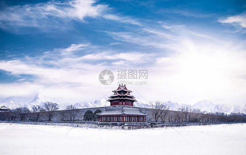 冬天风景图片