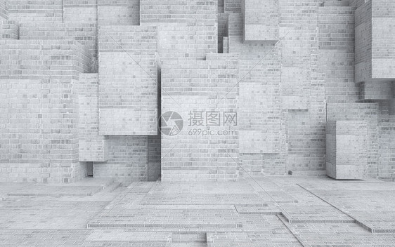 C4D立体空间图片