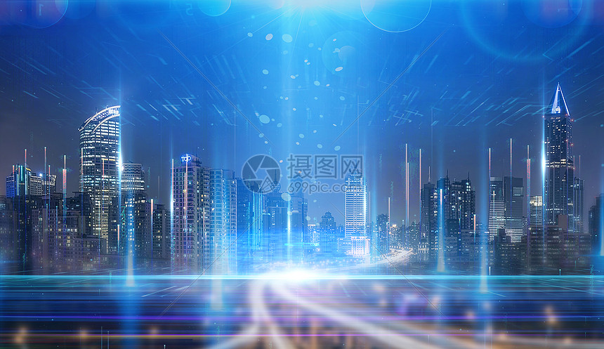 科技城市图片