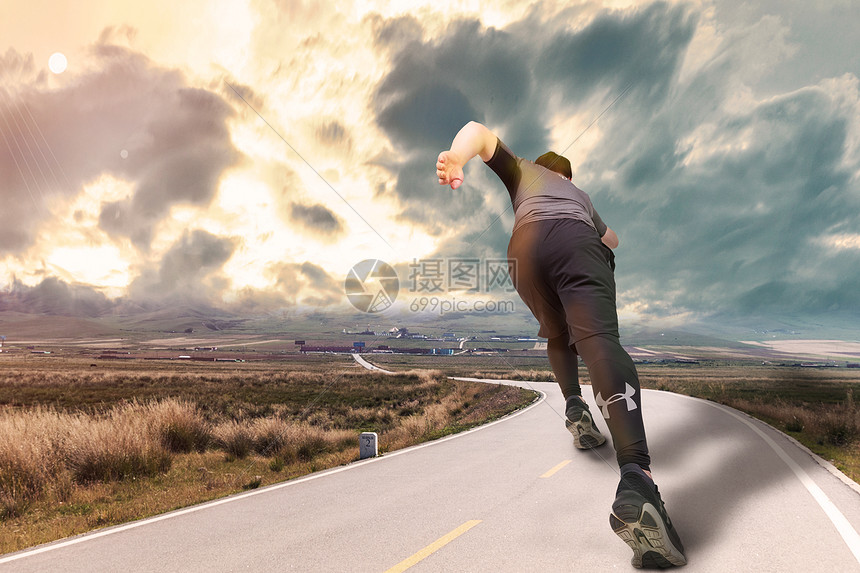 跑步运动图片素材-正版创意图片401680937-摄图网