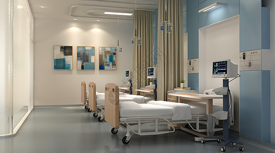 ICU重症监护室高清图片