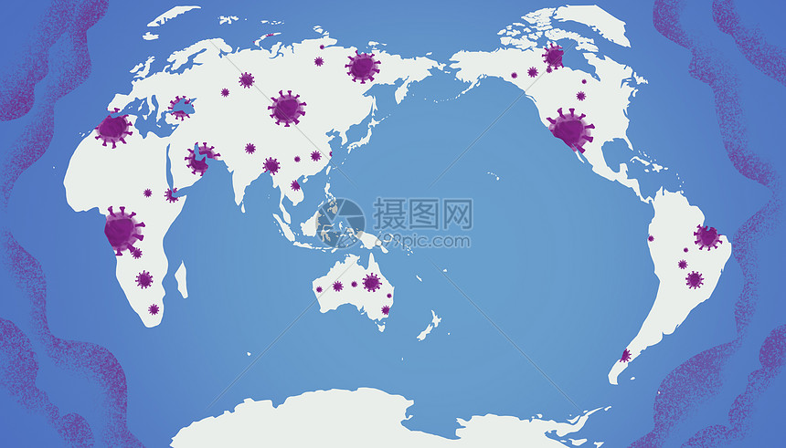 全球疫情病毒蔓延 第1页